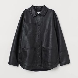 Oversized Shirt Jacket